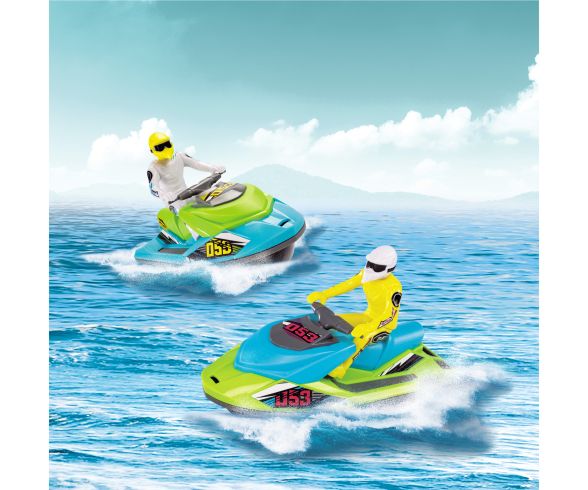 Dickie Jetski Racer pile incluse, flotte sur l'eau