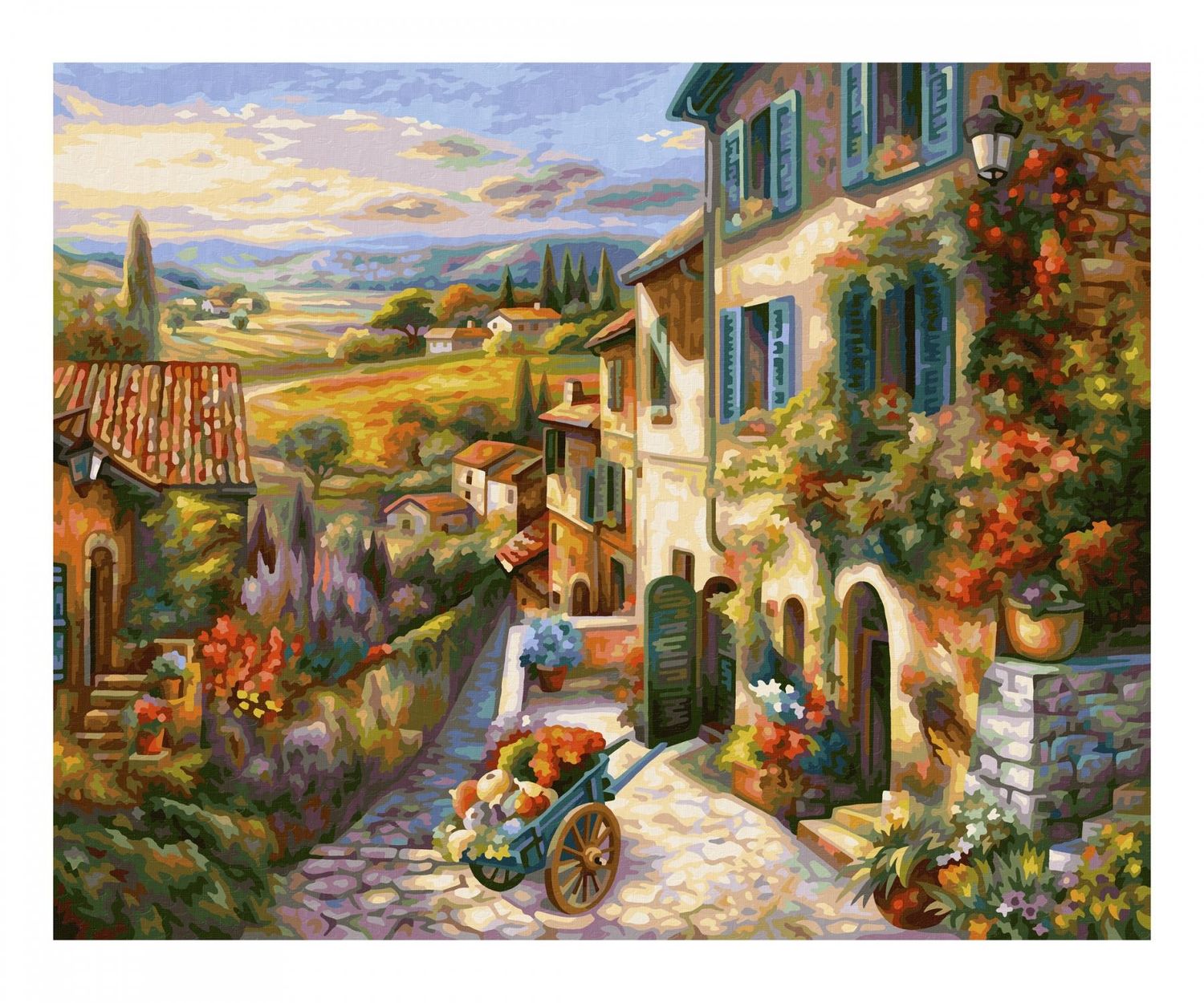 Peinture à numéro, Idylle toscane