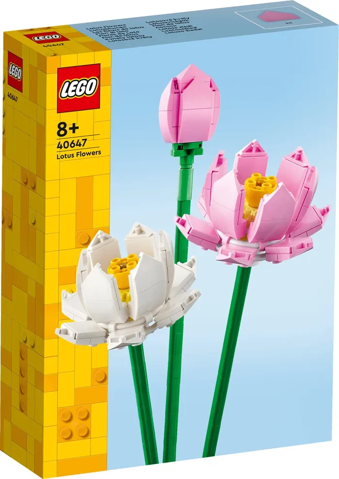 Lego Botanicals Les fleurs de lotus Lego, 220 pcs., dès 8 ans