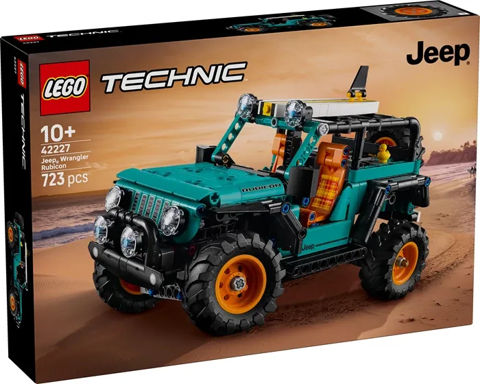 Lego Technic SUV Jeep Wrangler Rubicon Lego Technic, 723 pcs., dès 10 ans