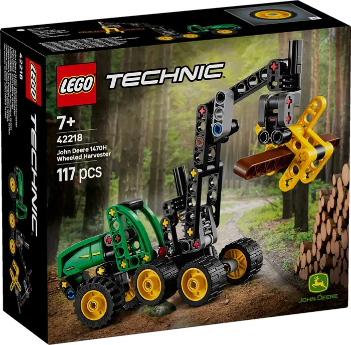 Lego Technic L’abatteuse John Deere 1470H Lego Technic, 117 pcs., dès 7 ans