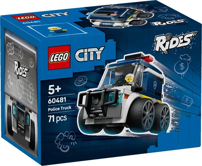 Lego City Véhicules Le camion de police Lego City, 71 pcs., dès 5 ans