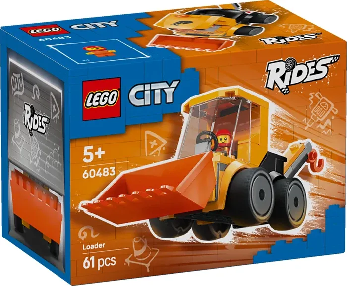 Lego City Pelleteuse. Véhicules La chargeuse de chantier, Lego City, 61 pcs., dès 5 ans