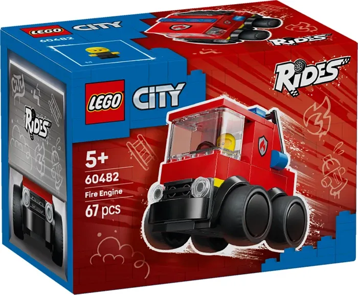 Lego City Véhicules Le camion de pompiers Lego City, 67 pcs., dès 5 ans
