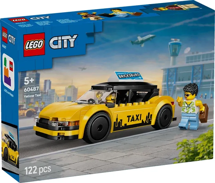 Le taxi jaune Lego City, 122 pcs., dès 5 ans