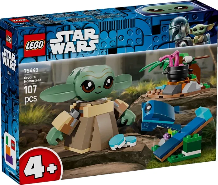 Chez Grogu Lego Star Wars, 107 pcs., dès 4 ans