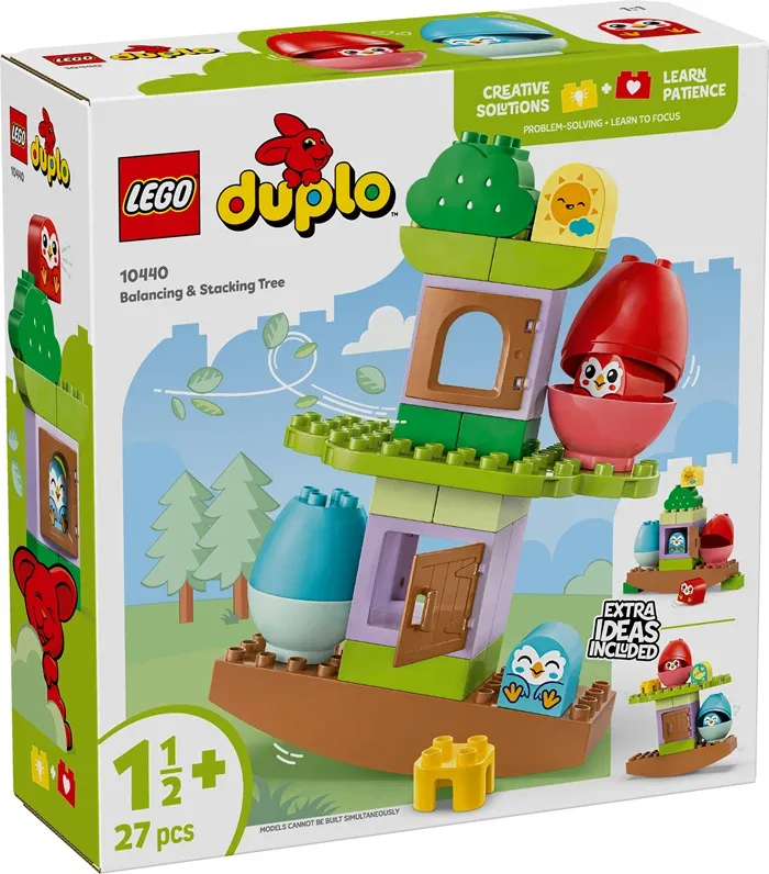 Arbre qui se balance et s’empile, Lego Duplo, 27 pcs., dès 18 mois