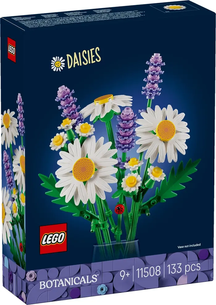 Marguerites Lego Botanicals, 133 pcs., dès 9 ans