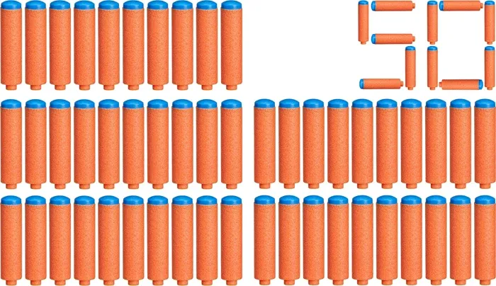 Nerf N1 Refill 50 recharge, 50 fléchettes N1, dès 8 ans