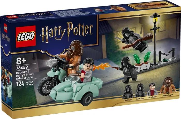 Hagrid et Harry s’échappent de Privet Drive Lego Harry Potter, 124 pcs., dès 8 ans