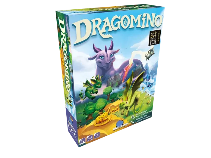 Dragomino - Meilleur Jeu de l'année Enfant - Stratégie et Réflexion -Jeu de Domino