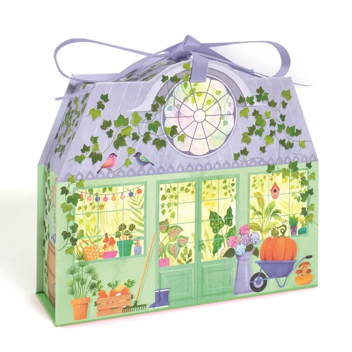 Djeco DIY Set créatif Mi House Olive, maquette, maison de poupée