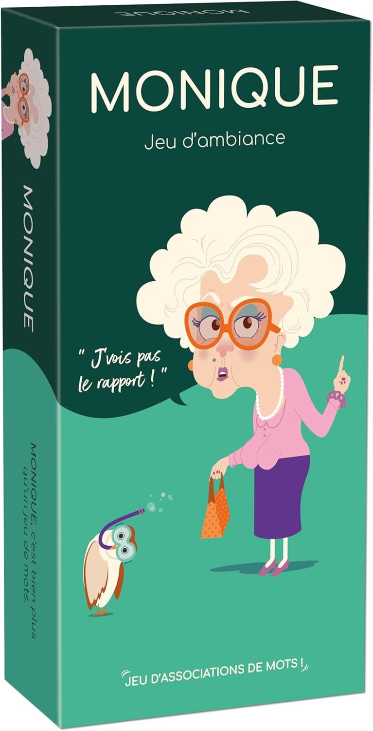 Monique Jeu de Société, Association de Mots, Justification, Bluff, Fous Rires