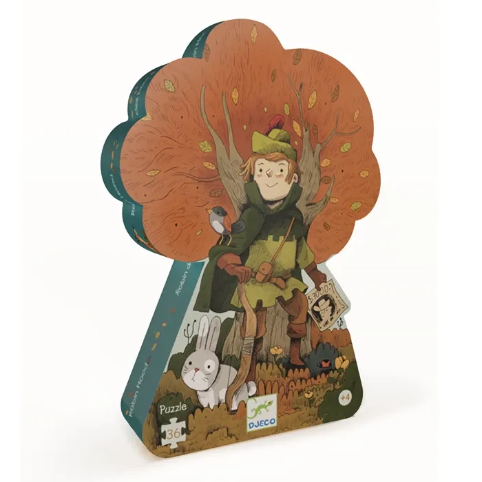 Djeco Puzzle Robin des bois 36 pcs