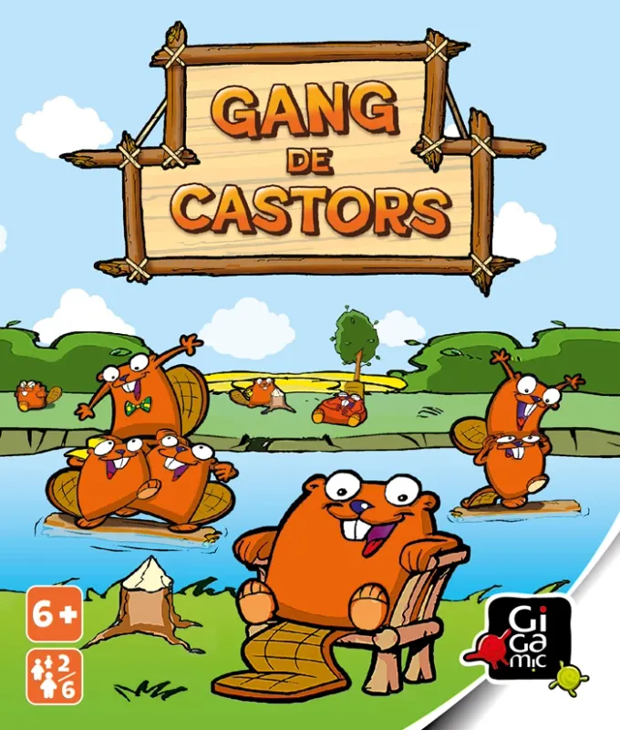 Gang de Castors, jeu de cartes bluff et coups-fourrés