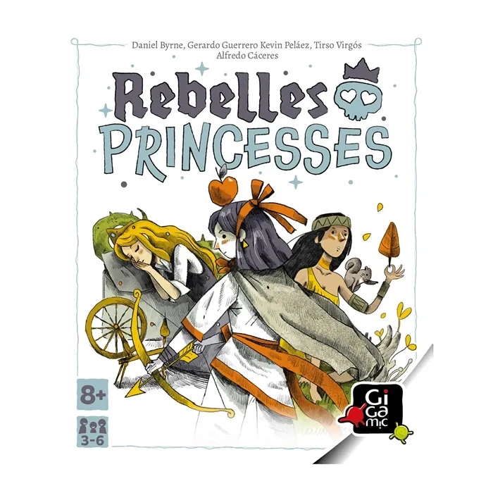 Rebelles Princesses, jeu de plis décalé