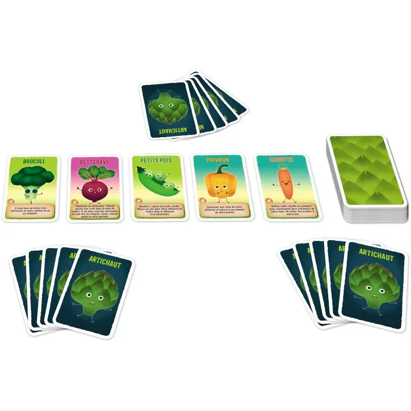 Gigamic Jeu de cartes La Fin des Artichauts