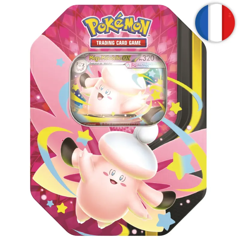 Pokémon Méga Clair de Lune ex Tin, assorti