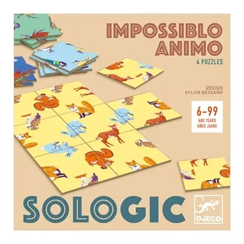 Djeco Puzzle Défis, Impossible Animo