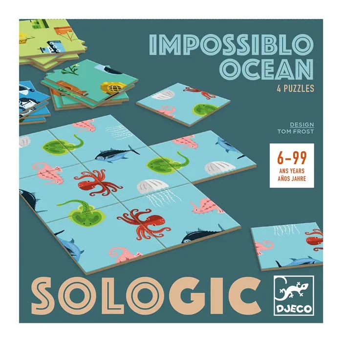 Djeco Puzzle Défis, Impossible Ocean