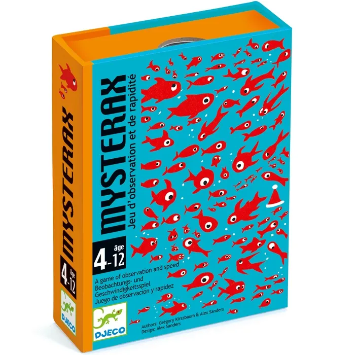 Djeco Jeu de cartes Mysterix, jeu d'observation et de rapidité