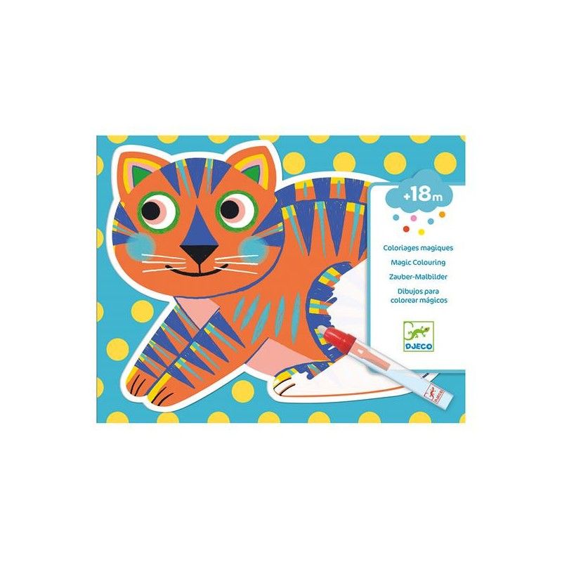 Djeco Coloriages magiques Animalo-Ma