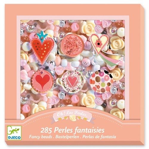 Djeco Perles fantaisies Coeurs