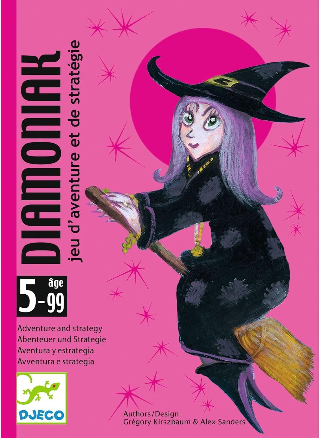 Djeco Jeu de cartes Diamoniak, jeu d'aventure et de stratégie