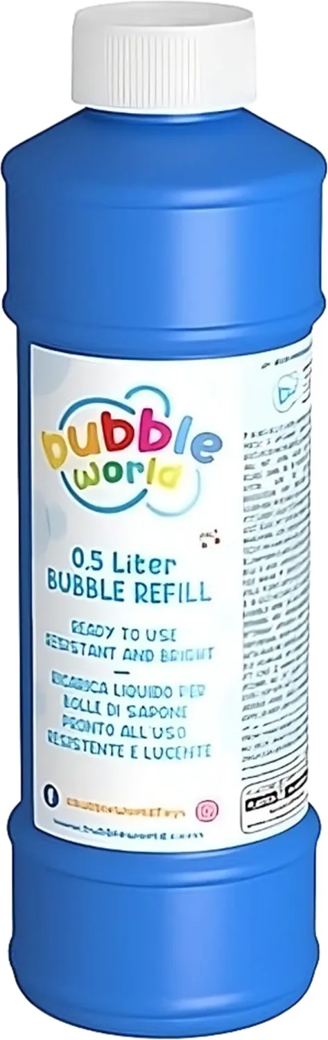 Bulles de savon recharge 500ml, ready to use dès 3 ans
