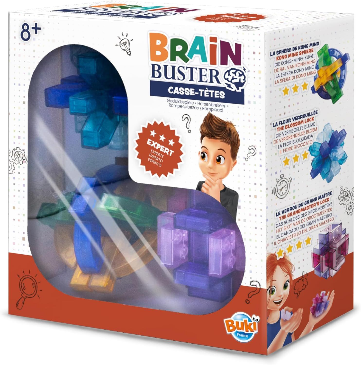 Buki Brain Buster Cass-tête 3 pièces Expert