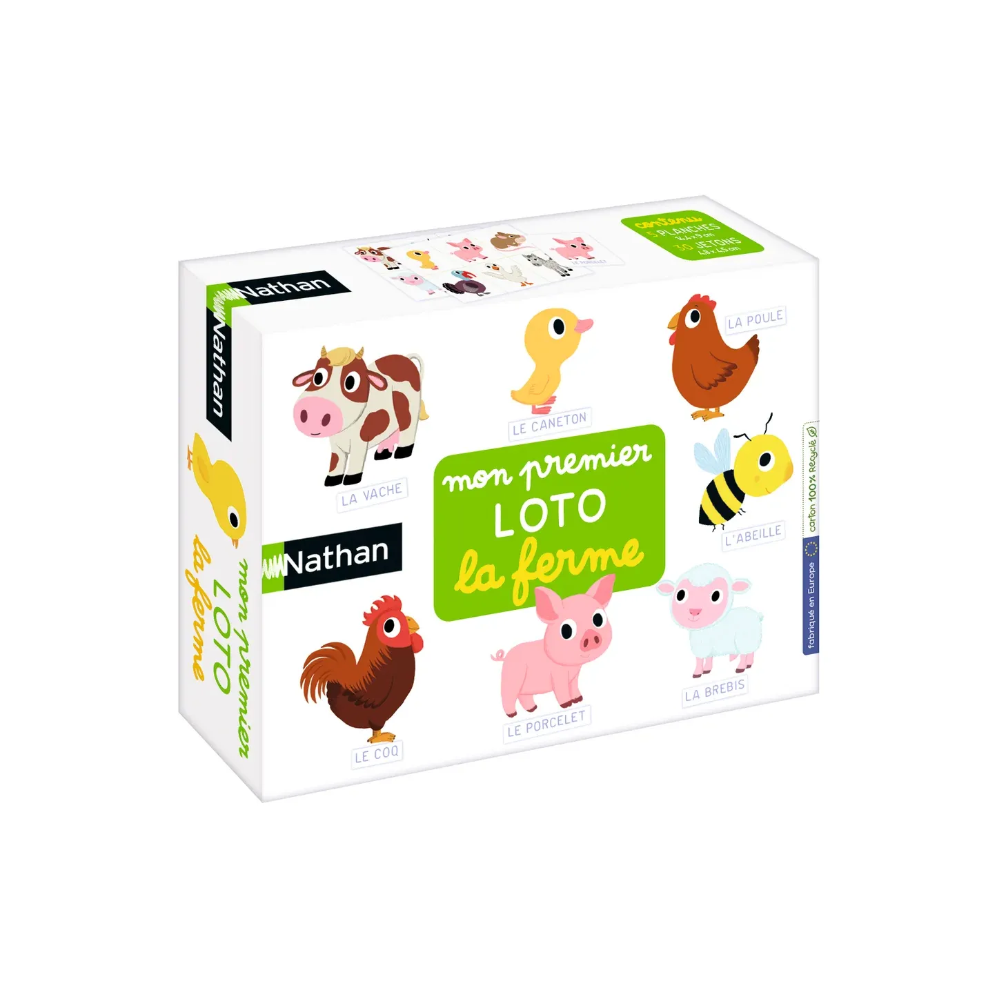 Nathan Mon premier loto la ferme