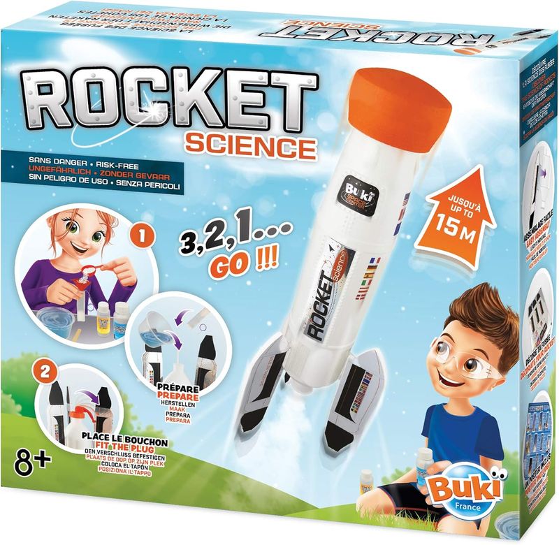 Buki Rocket Science, assemble ta fusée, jeu d'expérience