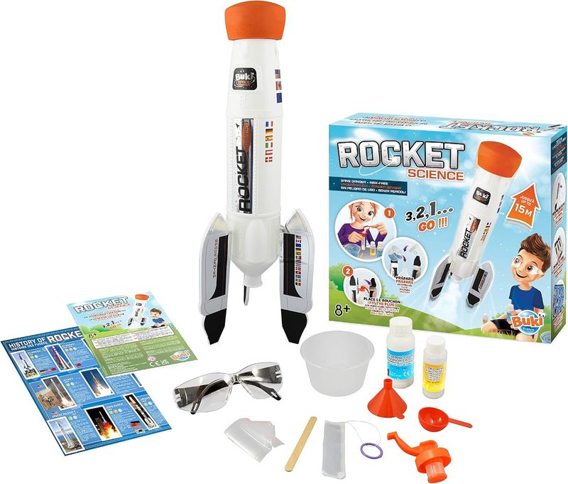 Buki Rocket Science, assemble ta fusée, jeu d'expérience