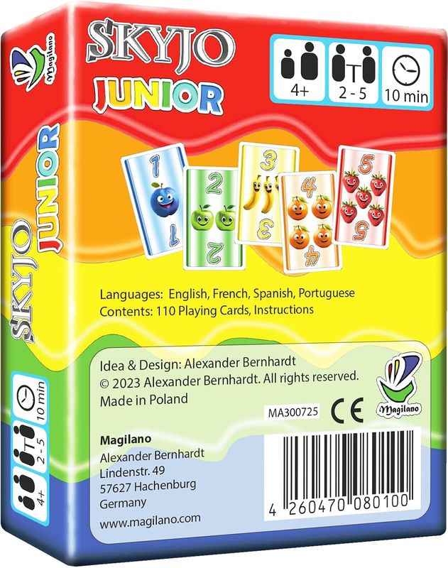 Skyjo Junior, jeu de cartes