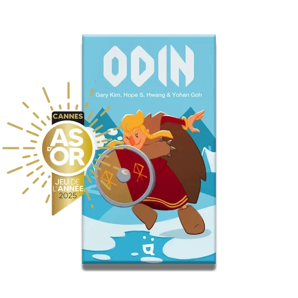 Odin, jeu de cartes, As d'or de l'année 2025!