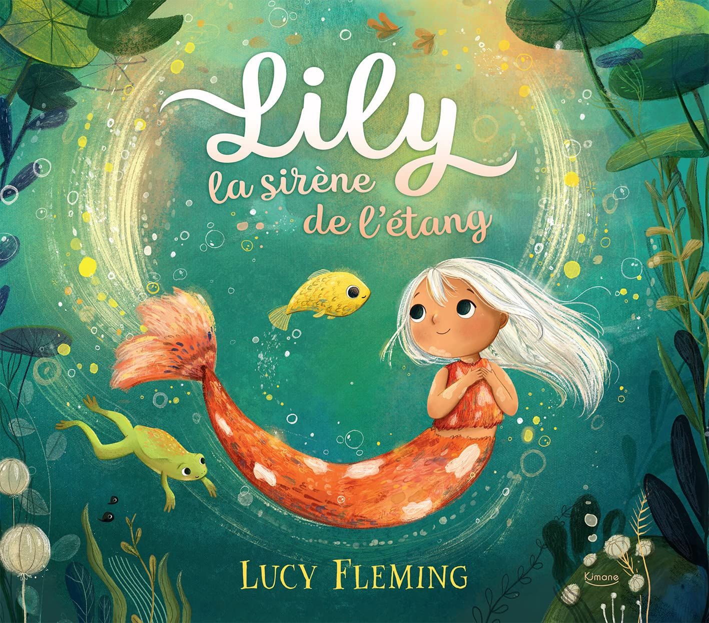 Livre Lily la sirène de l'étang