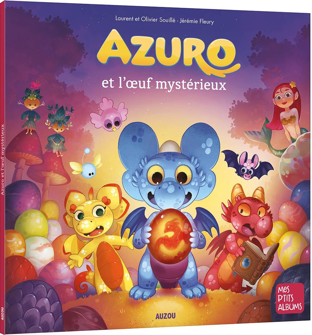 Livre Azuro et l'oeuf mystérieux