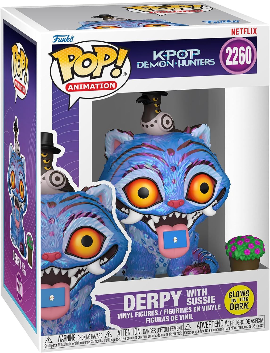 Funko Pop! Animation: Kpop Demon Hunters - Derpy with Sussie (Glow in The Dark)