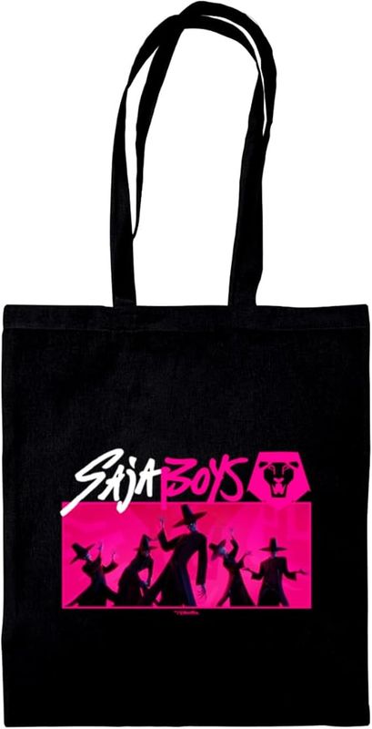 K-POP Demon Hunters, cabas en toile, éco-responsable, Saja Boys