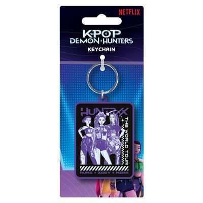K-POP Demon Hunters, porte-clés Huntrix The World Tour