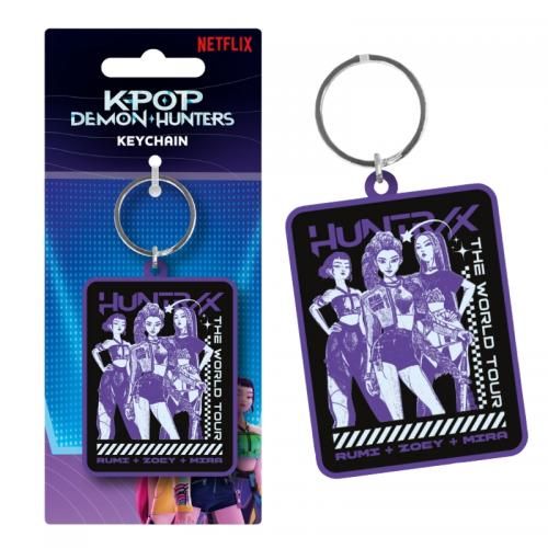 K-POP Demon Hunters, porte-clés Huntrix The World Tour