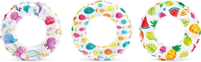 Bouée 51 cm assorti, Ø 51 cm, motifs colorés, dès 3 ans