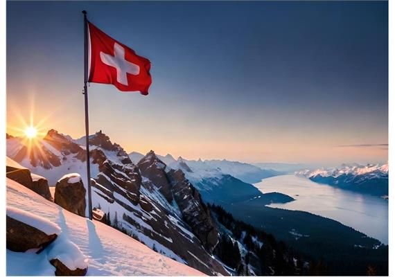 Magnet Montagne et lac de Suisse