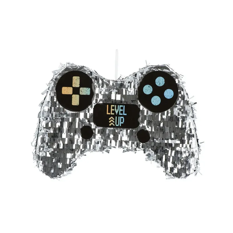 Pinata en forme de manette de jeux, pour anniversaire