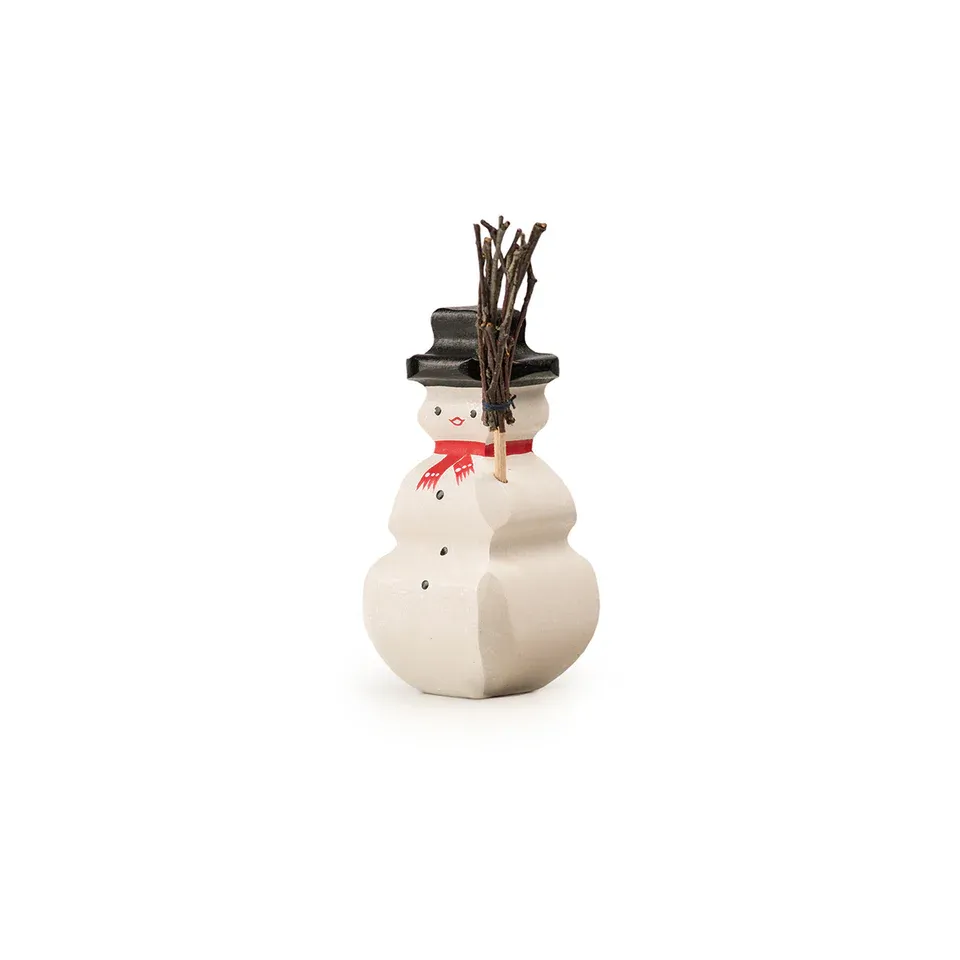 Trauffer Bonhomme de neige en bois no 3011, fabriqué en Suisse