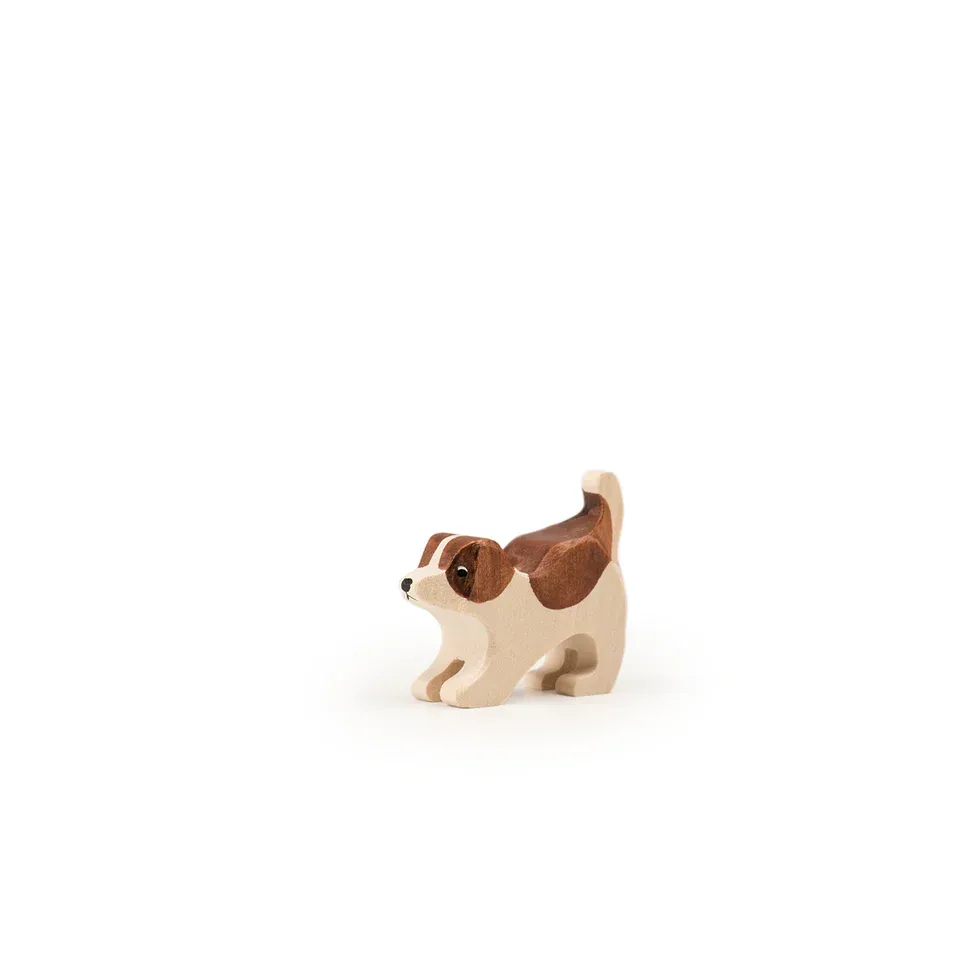 Trauffer, Barry le chiot St-Bernard en bois, fabriqué en Suisse