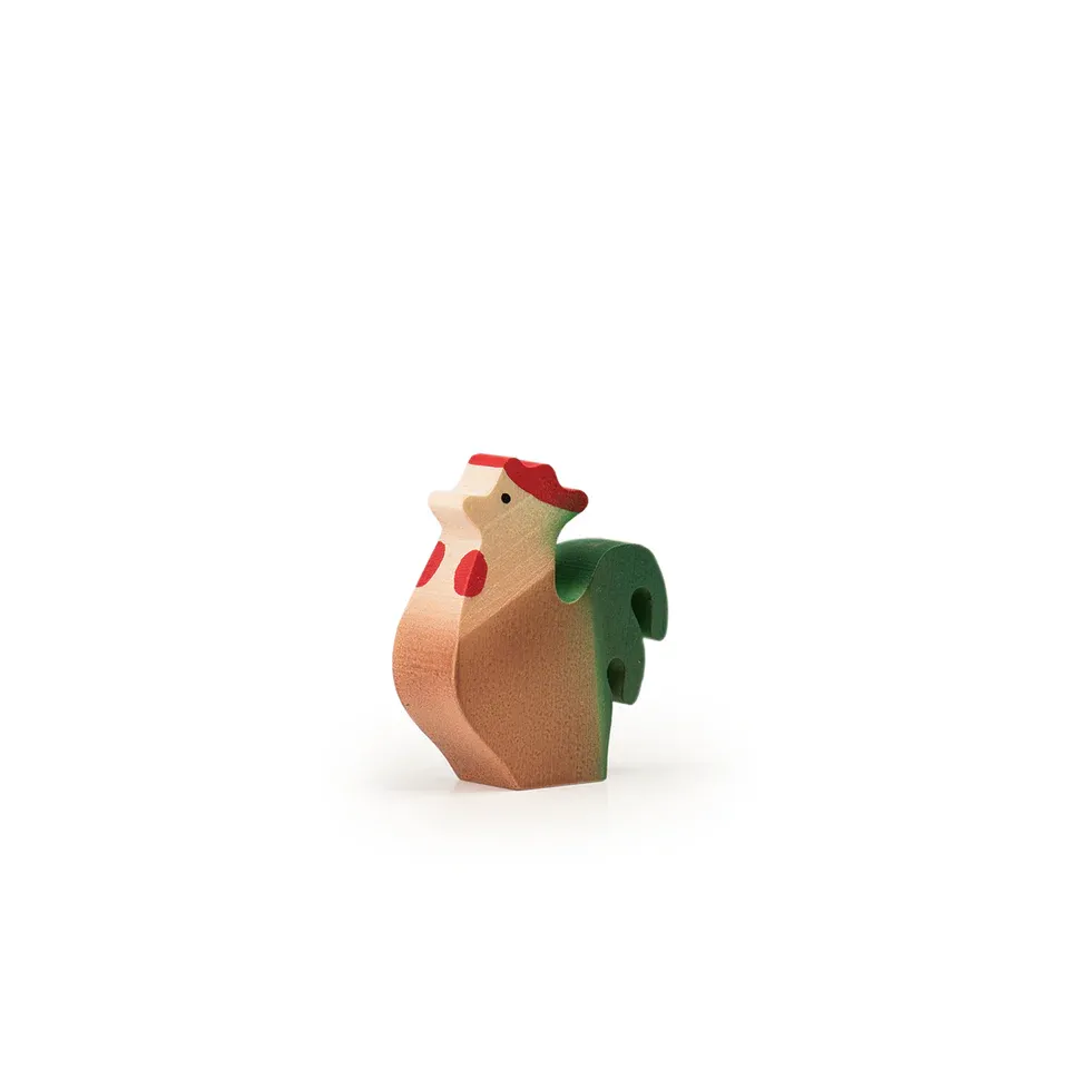 Trauffer, le coq en bois no 1303, fabriqué en Suisse