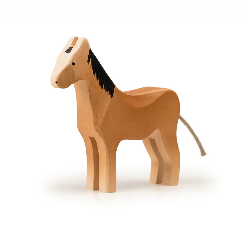 Trauffer Grand Cheval en bois no 1102, fabriqué en Suisse