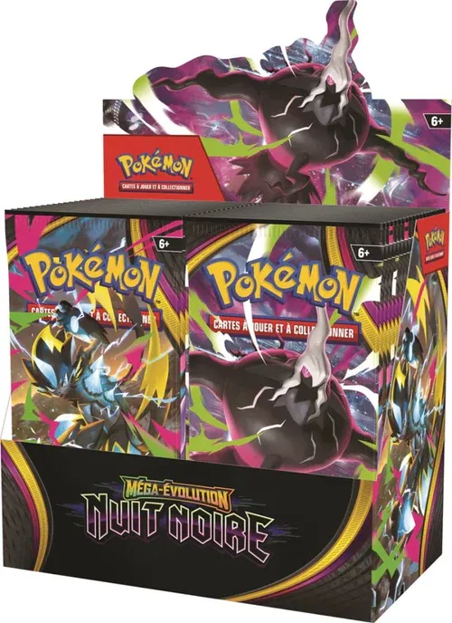 Pokémon Booster 10 cartes Nuit Noire ME05