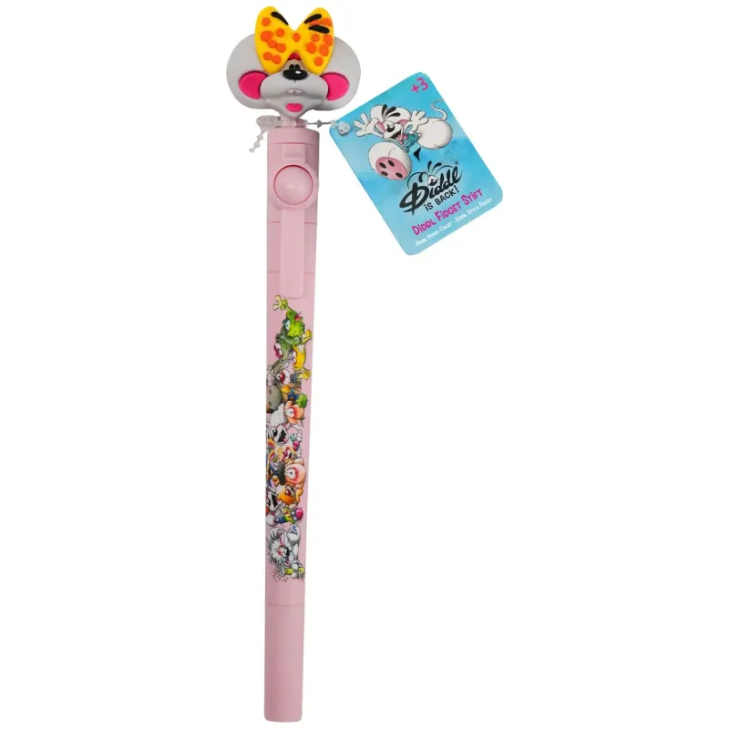 Diddl Stylo Fidget, assorti de  3 modèles différents